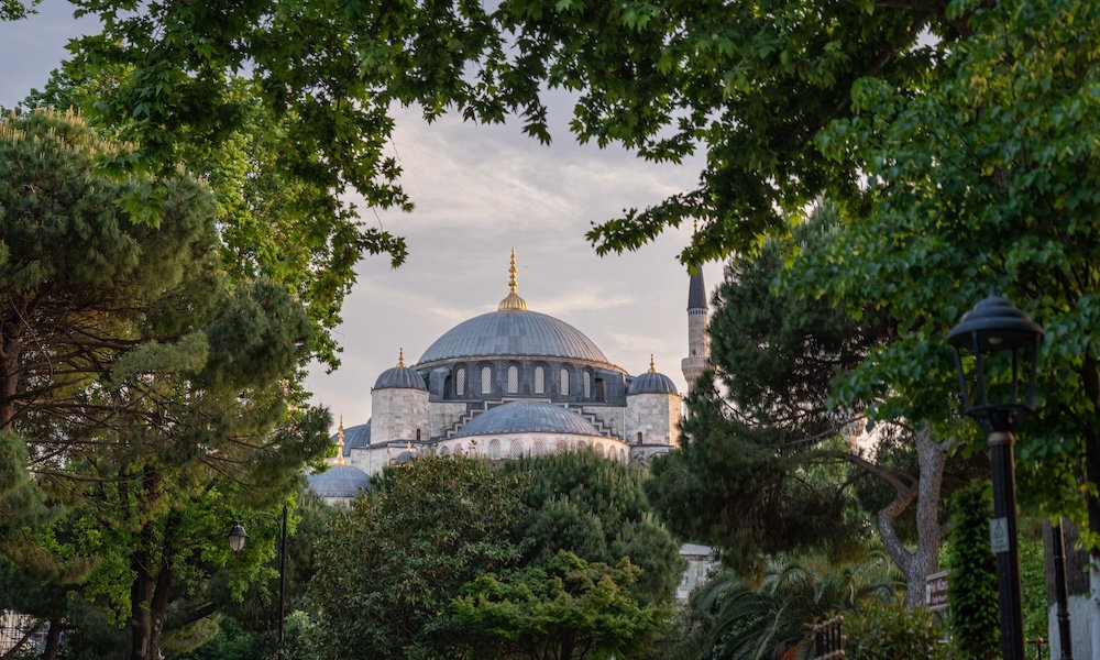 Calamita 3D Frigorifero Moschea Blu Istanbul - Souvenir Turchia In Resina, Magnete Decorativo Per Cucina E Ufficio
