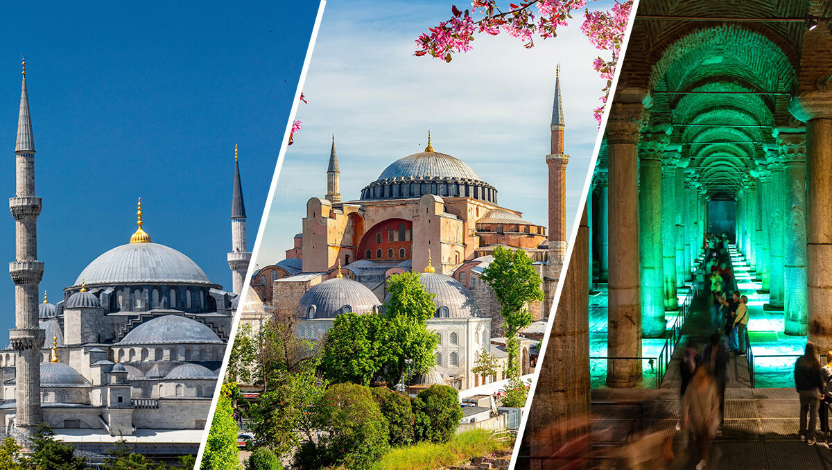 Blue Mosque, Hagia Sophia and Basilica Cistern Guided Tour ota